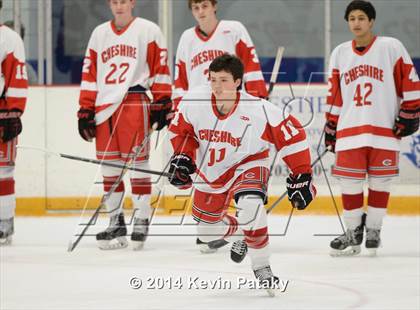 Thumbnail 3 in New Milford vs. Cheshire (West Haven Christmas D2 Final) photogallery.