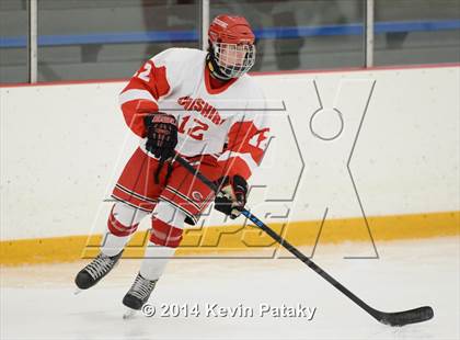 Thumbnail 3 in New Milford vs. Cheshire (West Haven Christmas D2 Final) photogallery.