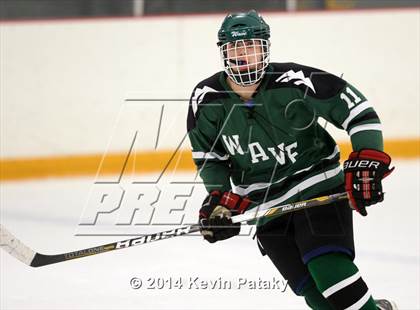 Thumbnail 3 in New Milford vs. Cheshire (West Haven Christmas D2 Final) photogallery.