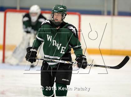 Thumbnail 1 in New Milford vs. Cheshire (West Haven Christmas D2 Final) photogallery.