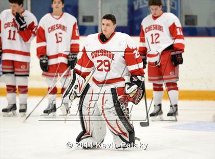 Thumbnail 1 in New Milford vs. Cheshire (West Haven Christmas D2 Final) photogallery.