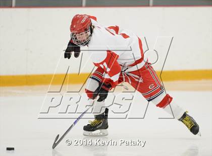 Thumbnail 3 in New Milford vs. Cheshire (West Haven Christmas D2 Final) photogallery.