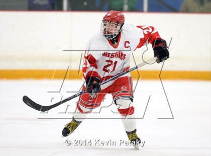 Thumbnail 3 in New Milford vs. Cheshire (West Haven Christmas D2 Final) photogallery.