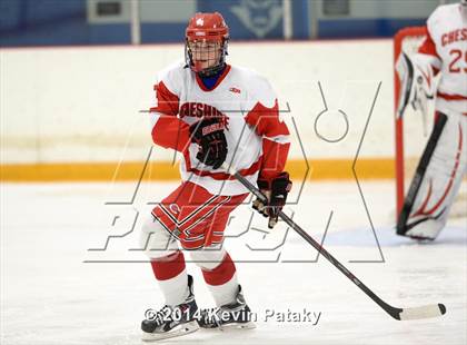 Thumbnail 3 in New Milford vs. Cheshire (West Haven Christmas D2 Final) photogallery.