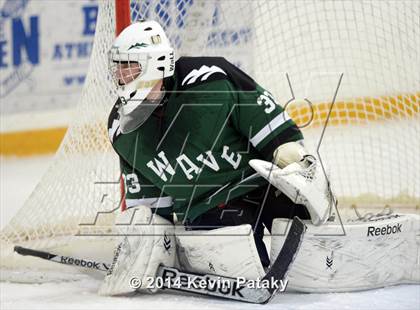 Thumbnail 3 in New Milford vs. Cheshire (West Haven Christmas D2 Final) photogallery.