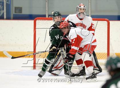Thumbnail 3 in New Milford vs. Cheshire (West Haven Christmas D2 Final) photogallery.