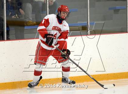 Thumbnail 2 in New Milford vs. Cheshire (West Haven Christmas D2 Final) photogallery.