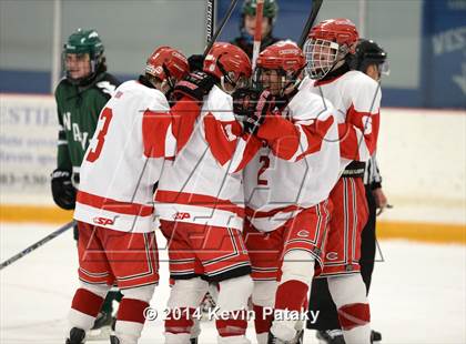 Thumbnail 1 in New Milford vs. Cheshire (West Haven Christmas D2 Final) photogallery.