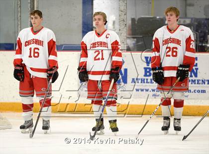 Thumbnail 3 in New Milford vs. Cheshire (West Haven Christmas D2 Final) photogallery.