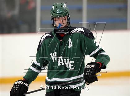 Thumbnail 3 in New Milford vs. Cheshire (West Haven Christmas D2 Final) photogallery.