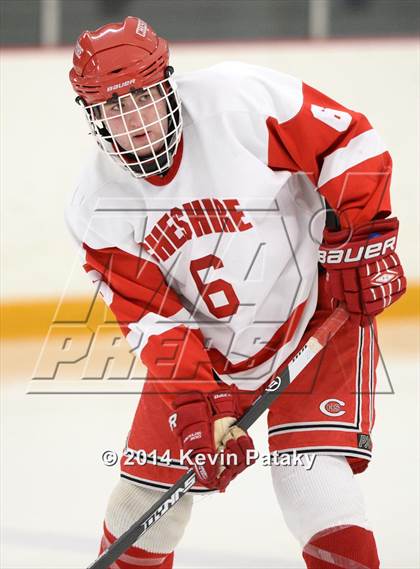 Thumbnail 2 in New Milford vs. Cheshire (West Haven Christmas D2 Final) photogallery.