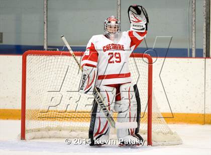 Thumbnail 1 in New Milford vs. Cheshire (West Haven Christmas D2 Final) photogallery.