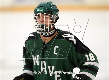 Thumbnail 2 in New Milford vs. Cheshire (West Haven Christmas D2 Final) photogallery.