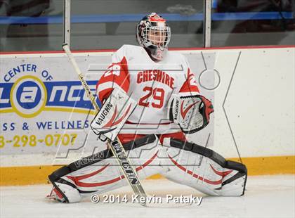 Thumbnail 3 in New Milford vs. Cheshire (West Haven Christmas D2 Final) photogallery.