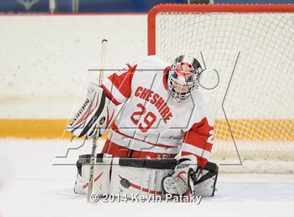 Thumbnail 3 in New Milford vs. Cheshire (West Haven Christmas D2 Final) photogallery.