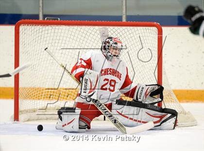 Thumbnail 1 in New Milford vs. Cheshire (West Haven Christmas D2 Final) photogallery.