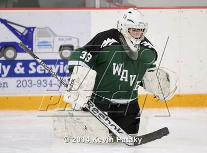 Thumbnail 2 in New Milford vs. Cheshire (West Haven Christmas D2 Final) photogallery.