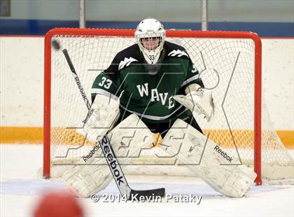 Thumbnail 3 in New Milford vs. Cheshire (West Haven Christmas D2 Final) photogallery.