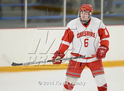 Thumbnail 1 in New Milford vs. Cheshire (West Haven Christmas D2 Final) photogallery.