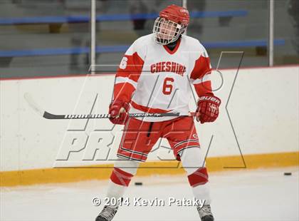 Thumbnail 2 in New Milford vs. Cheshire (West Haven Christmas D2 Final) photogallery.