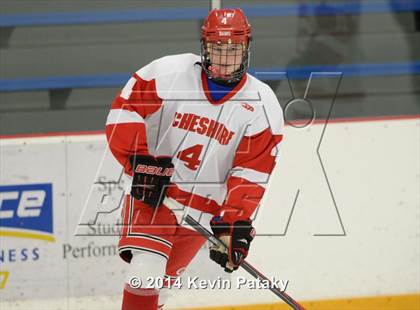 Thumbnail 1 in New Milford vs. Cheshire (West Haven Christmas D2 Final) photogallery.