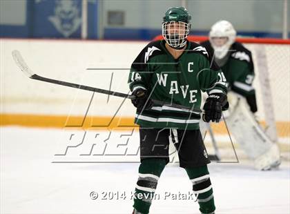 Thumbnail 3 in New Milford vs. Cheshire (West Haven Christmas D2 Final) photogallery.