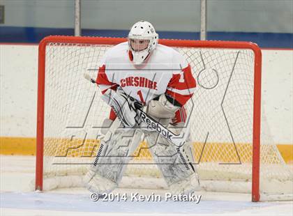 Thumbnail 1 in New Milford vs. Cheshire (West Haven Christmas D2 Final) photogallery.