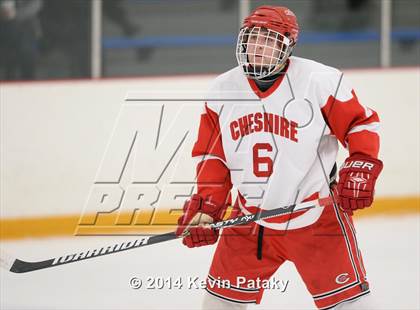 Thumbnail 3 in New Milford vs. Cheshire (West Haven Christmas D2 Final) photogallery.
