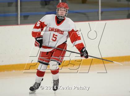 Thumbnail 2 in New Milford vs. Cheshire (West Haven Christmas D2 Final) photogallery.
