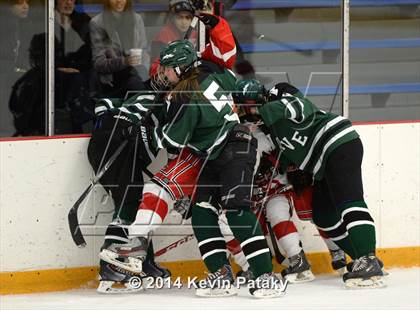 Thumbnail 2 in New Milford vs. Cheshire (West Haven Christmas D2 Final) photogallery.