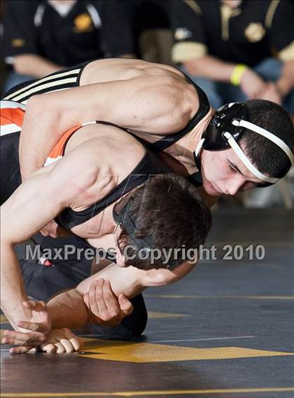 Thumbnail 3 in Shelton vs Hand  (Trumbull Duals Meet) photogallery.