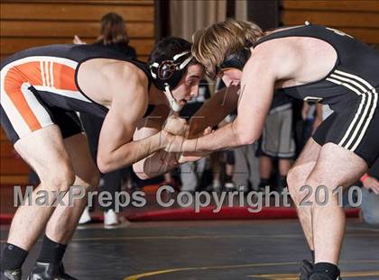 Thumbnail 1 in Shelton vs Hand  (Trumbull Duals Meet) photogallery.