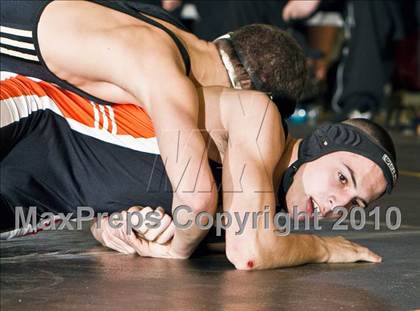 Thumbnail 3 in Shelton vs Hand  (Trumbull Duals Meet) photogallery.
