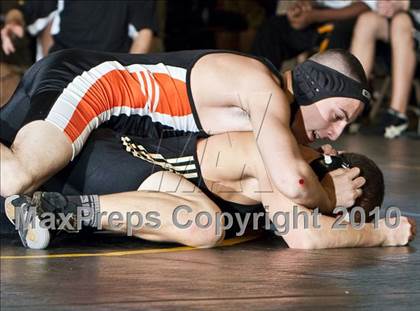 Thumbnail 3 in Shelton vs Hand  (Trumbull Duals Meet) photogallery.