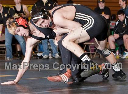 Thumbnail 3 in Shelton vs Hand  (Trumbull Duals Meet) photogallery.