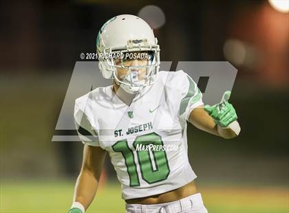 Thumbnail 3 in St. Joseph @ Bullard (CIF CS Division II Round 1 Playoff) photogallery.