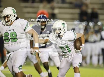 Thumbnail 1 in St. Joseph @ Bullard (CIF CS Division II Round 1 Playoff) photogallery.