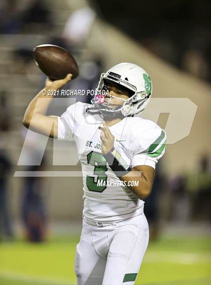 Thumbnail 1 in St. Joseph @ Bullard (CIF CS Division II Round 1 Playoff) photogallery.