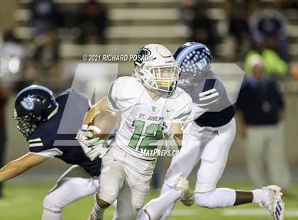 Thumbnail 2 in St. Joseph @ Bullard (CIF CS Division II Round 1 Playoff) photogallery.
