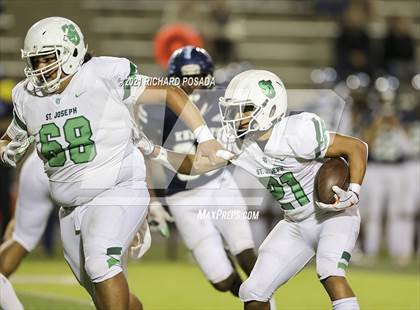 Thumbnail 3 in St. Joseph @ Bullard (CIF CS Division II Round 1 Playoff) photogallery.
