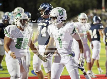 Thumbnail 2 in St. Joseph @ Bullard (CIF CS Division II Round 1 Playoff) photogallery.