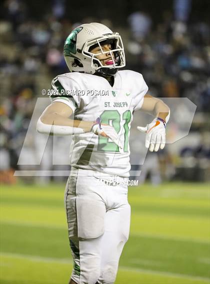 Thumbnail 3 in St. Joseph @ Bullard (CIF CS Division II Round 1 Playoff) photogallery.