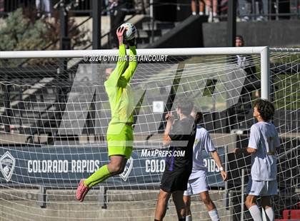 Thumbnail 3 in Holy Family vs Jefferson Academy (CHSAA 3A Final) photogallery.