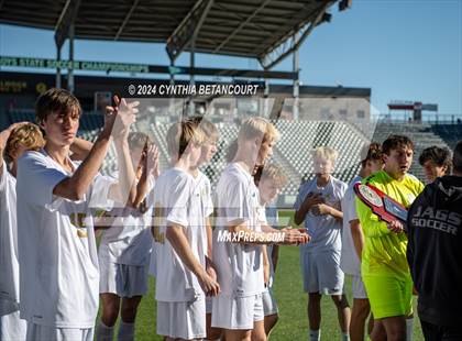 Thumbnail 1 in Holy Family vs Jefferson Academy (CHSAA 3A Final) photogallery.