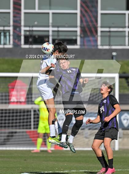 Thumbnail 2 in Holy Family vs Jefferson Academy (CHSAA 3A Final) photogallery.