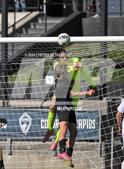Thumbnail 3 in Holy Family vs Jefferson Academy (CHSAA 3A Final) photogallery.