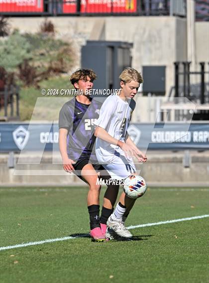 Thumbnail 3 in Holy Family vs Jefferson Academy (CHSAA 3A Final) photogallery.