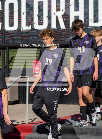 Thumbnail 2 in Holy Family vs Jefferson Academy (CHSAA 3A Final) photogallery.