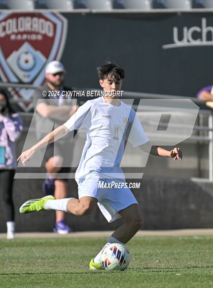 Thumbnail 3 in Holy Family vs Jefferson Academy (CHSAA 3A Final) photogallery.