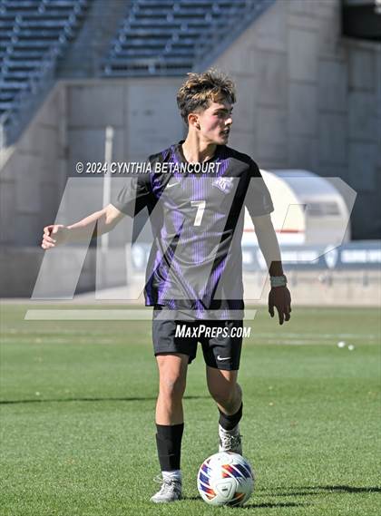 Thumbnail 3 in Holy Family vs Jefferson Academy (CHSAA 3A Final) photogallery.